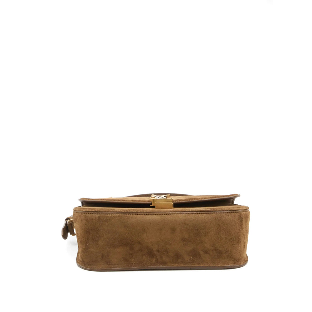 Saint Laurent Brown Shoulder Bags Women by Luosophy