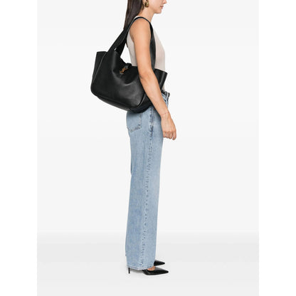 Saint Laurent Black Tote Bags Women by Luosophy