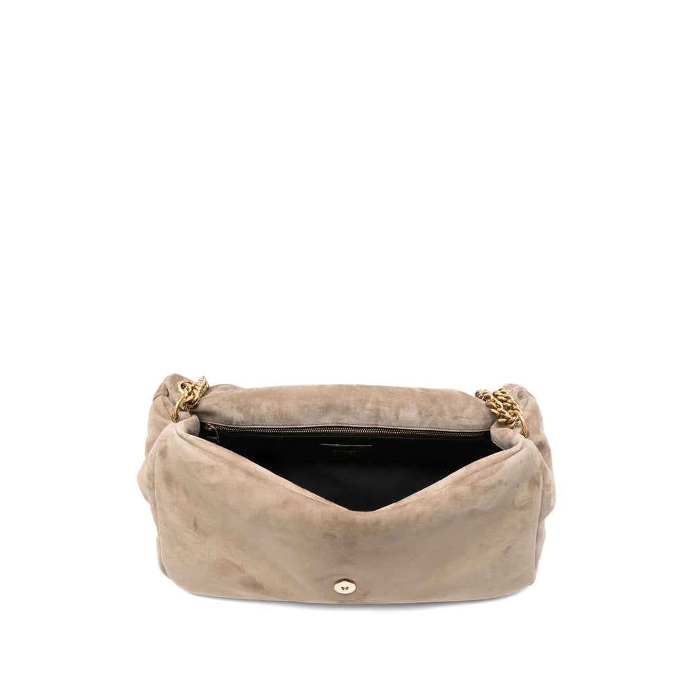 Saint Laurent Neutrals Shoulder Bags Women by Luosophy