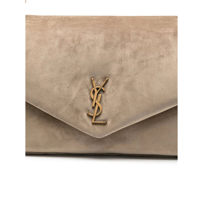 Saint Laurent Neutrals Shoulder Bags Women by Luosophy