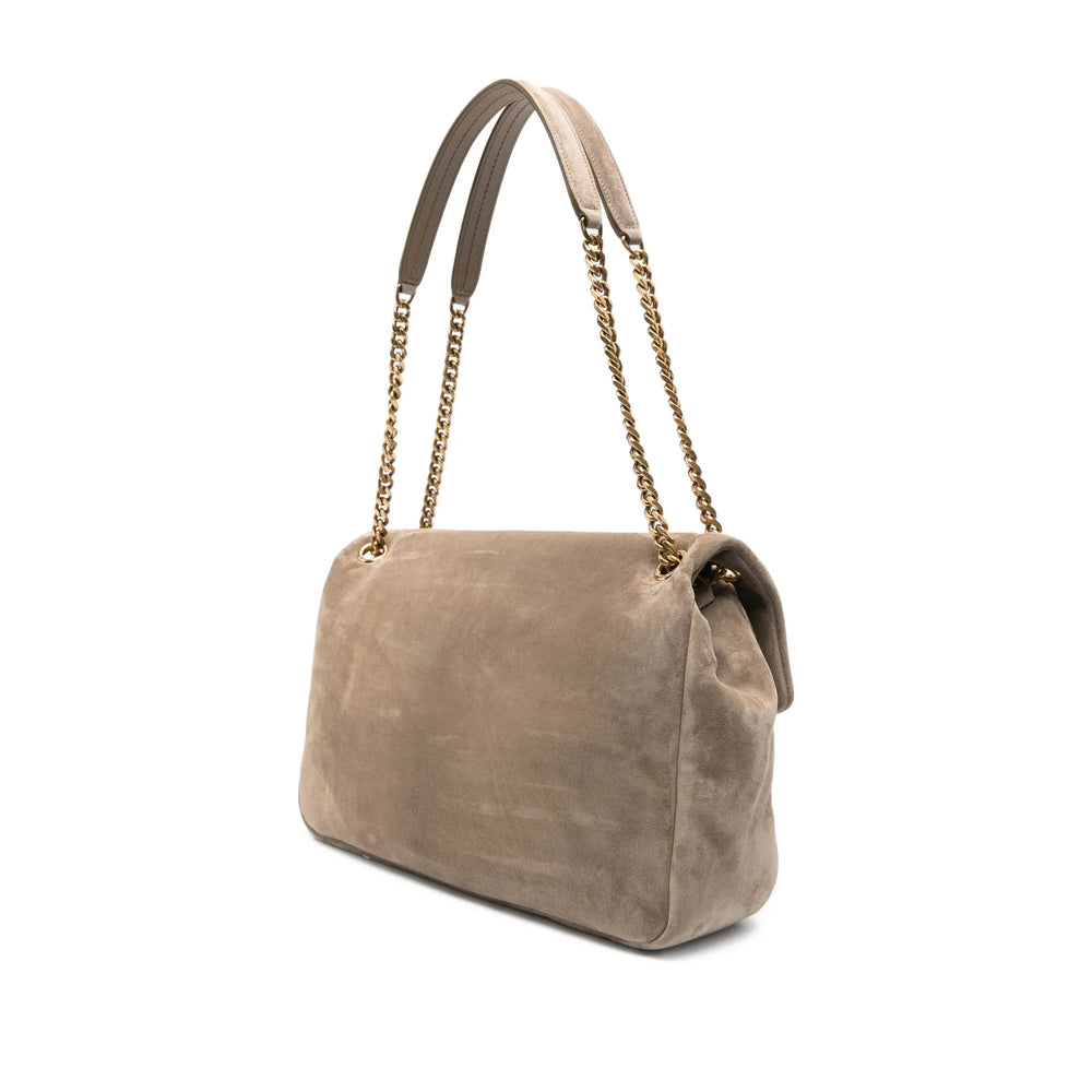 Saint Laurent Neutrals Shoulder Bags Women by Luosophy