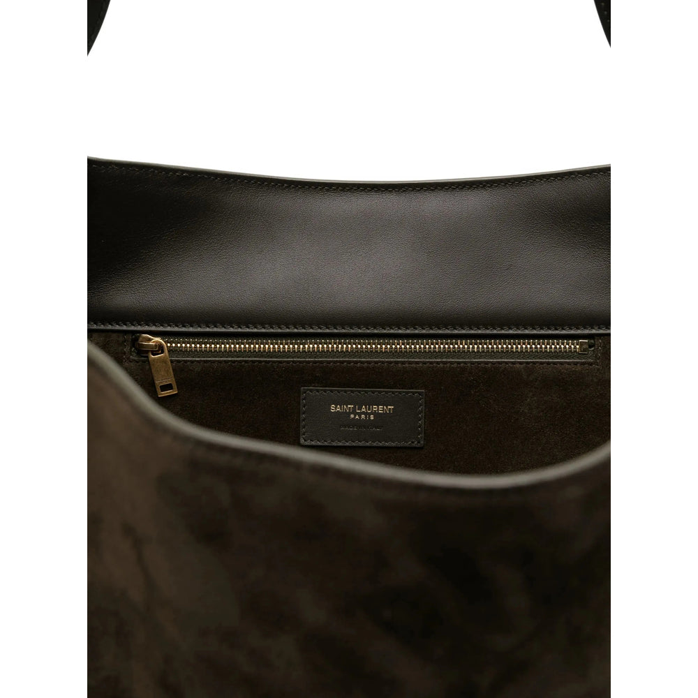 Saint Laurent Brown Tote Bags Women by Luosophy