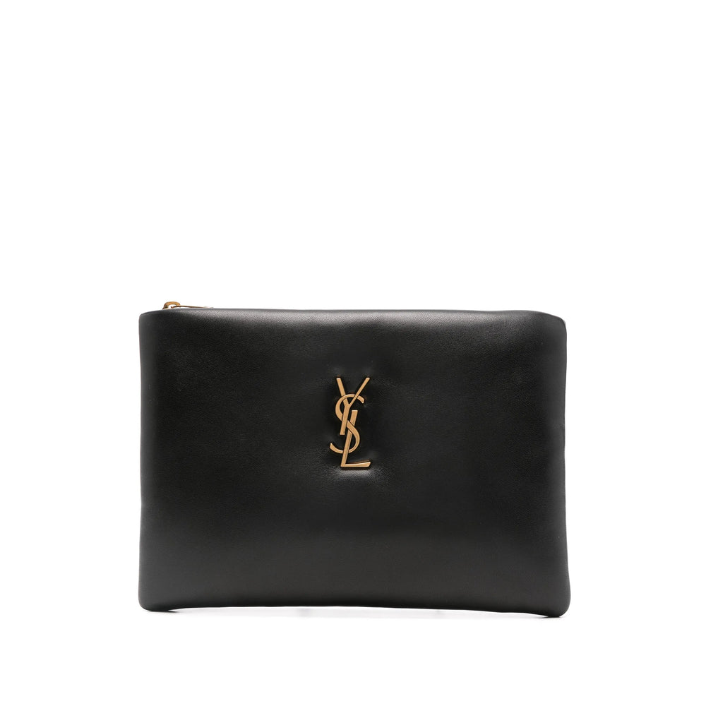 Saint Laurent Black Clutch Bags Women by Luosophy