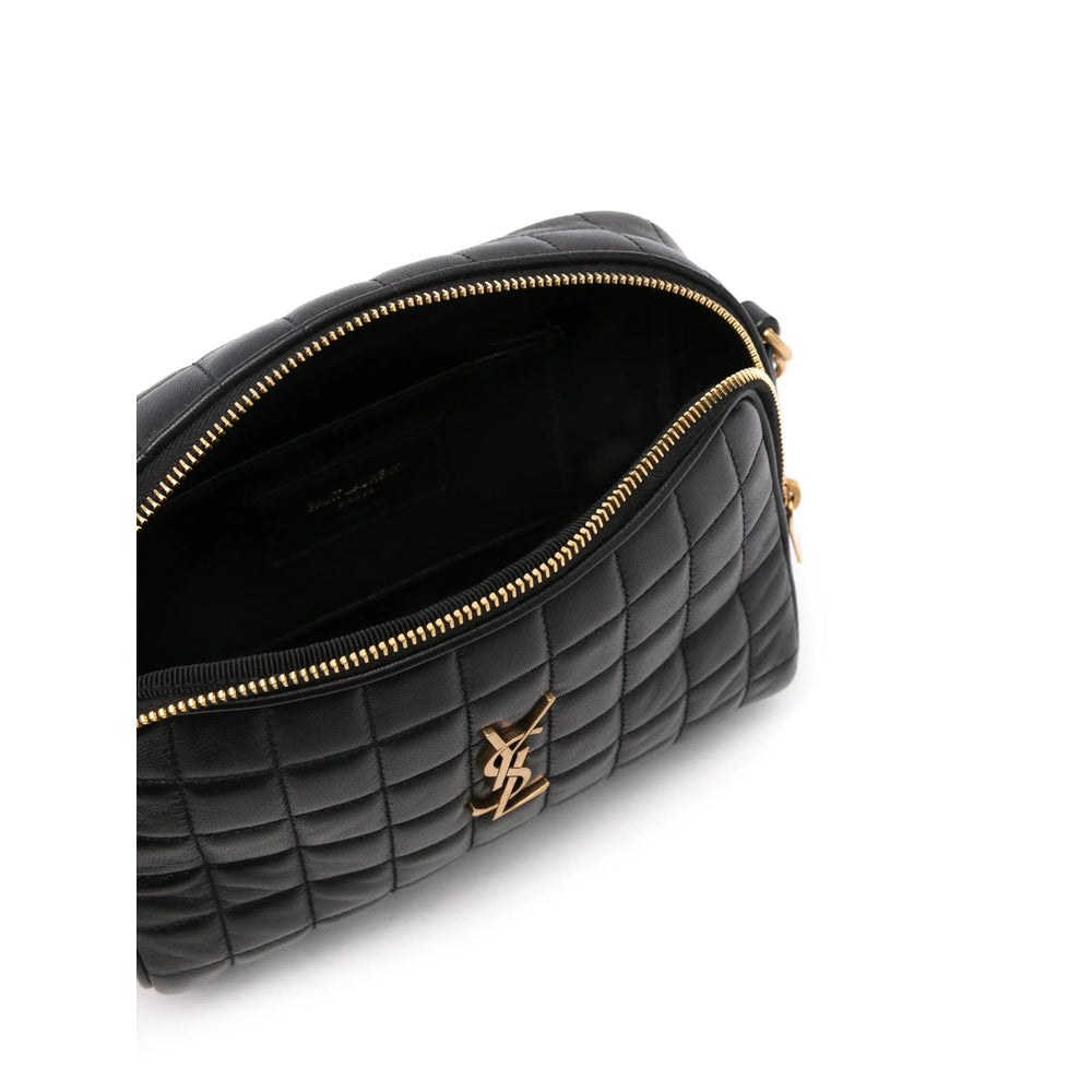 Saint Laurent Black Satchels &amp; Cross Body Bags Women by Luosophy
