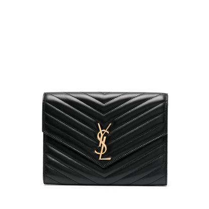 Saint Laurent Black Clutch Bags Women by Luosophy