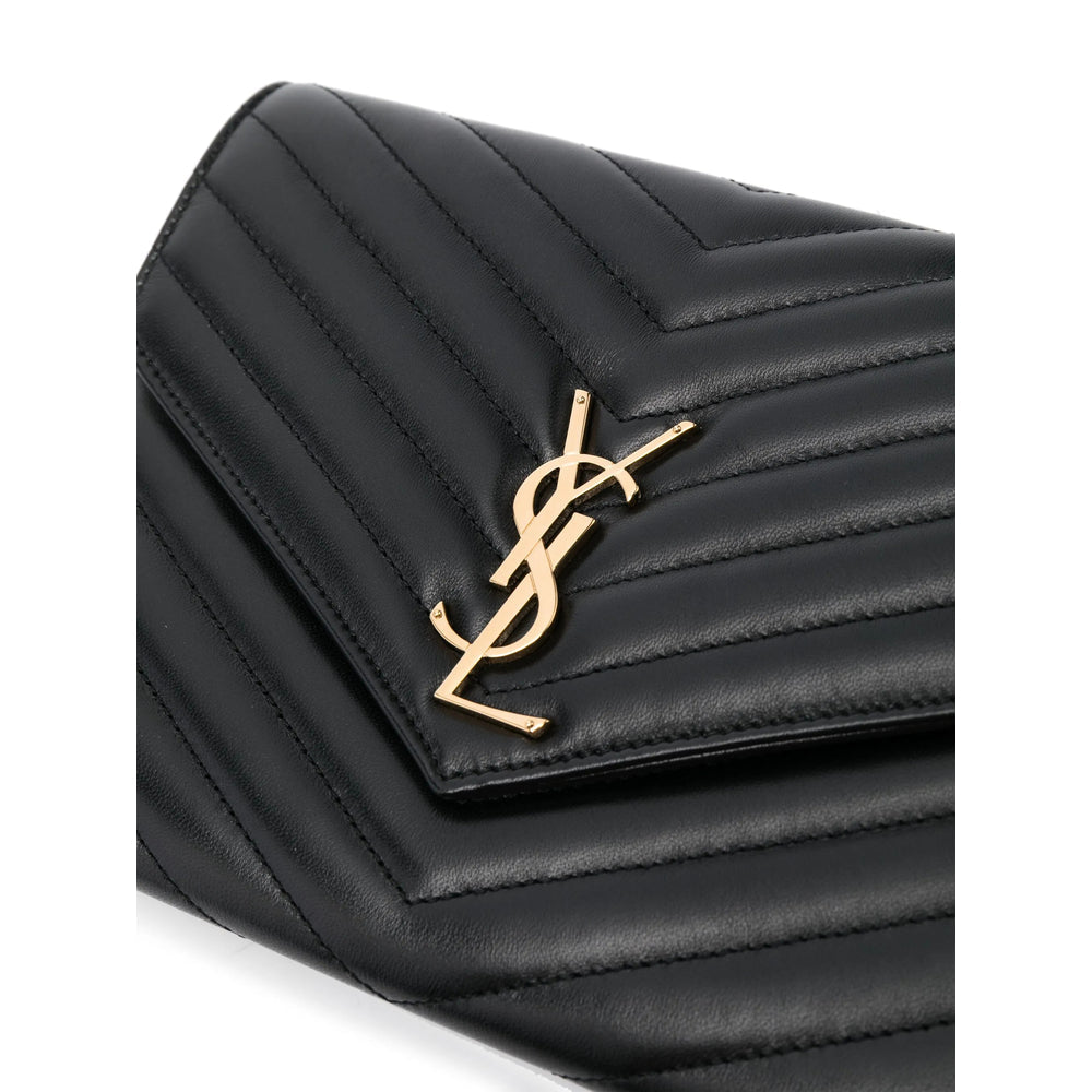 Saint Laurent Black Clutch Bags Women by Luosophy