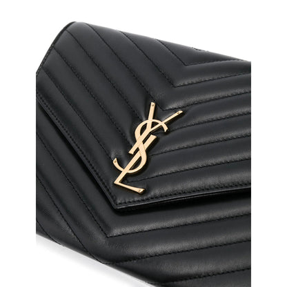 Saint Laurent Black Clutch Bags Women by Luosophy