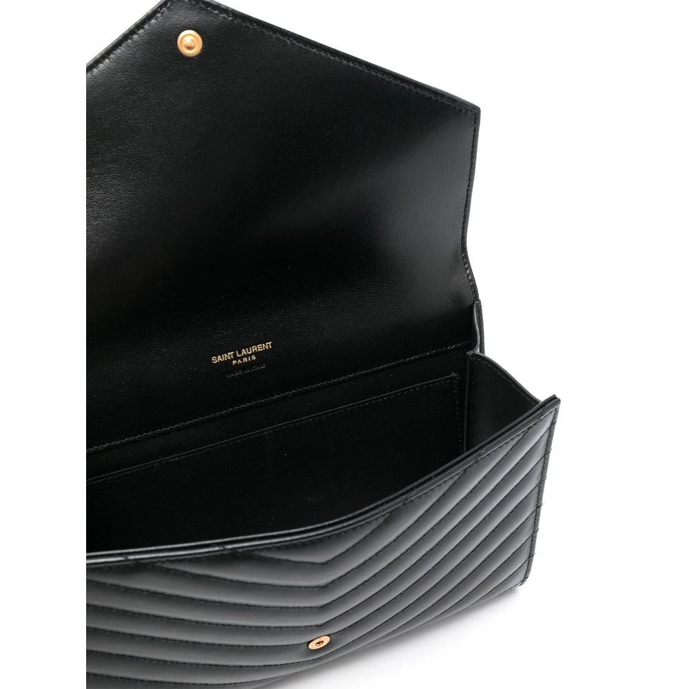 Saint Laurent Black Clutch Bags Women by Luosophy