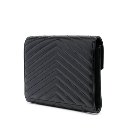 Saint Laurent Black Clutch Bags Women by Luosophy