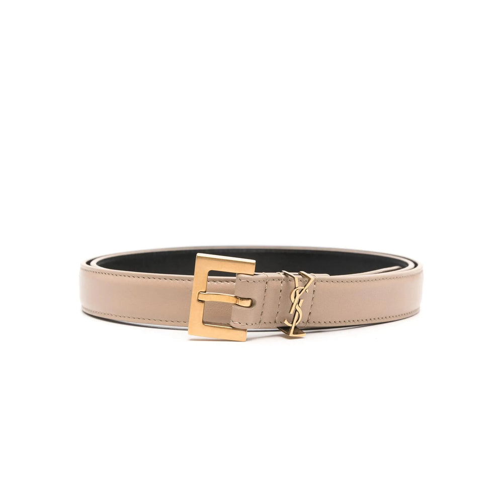 Saint Laurent Neutrals Belts Women by Luosophy