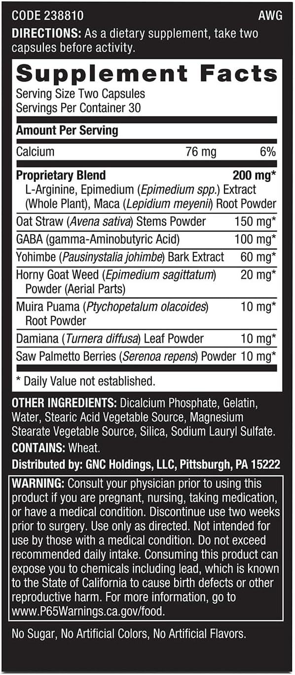 GNC Men’s Staminol® – 60 Capsules by Top Vita Shop