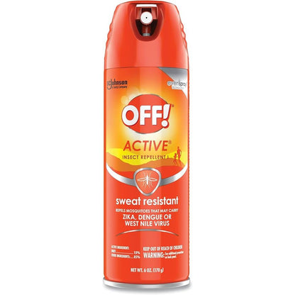 Off! Active Insect Repellent Spray Sweat Resistant 6 oz by Pasteur Pharmacy
