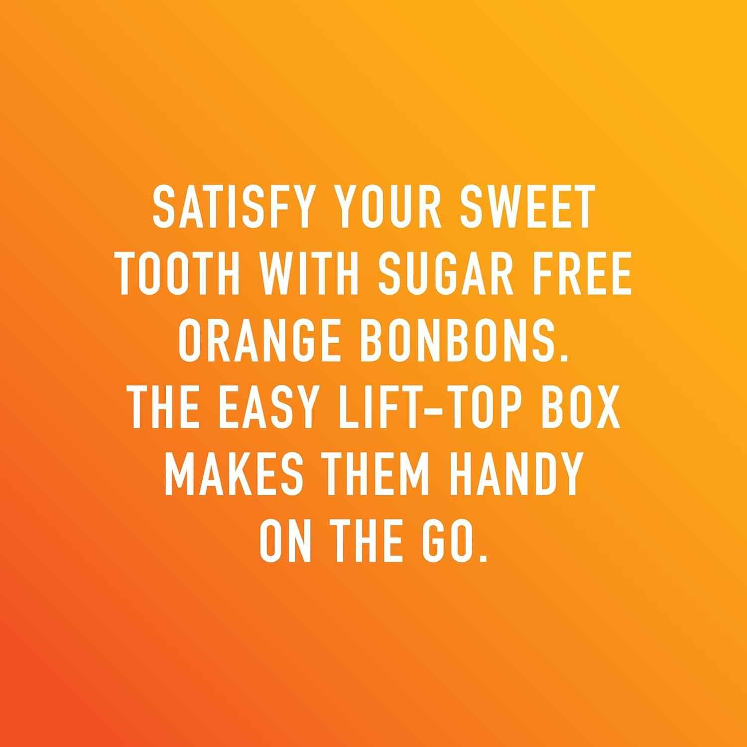 Swiss Imports Orange Sugarfree Candy Bonbons - 1.4oz
