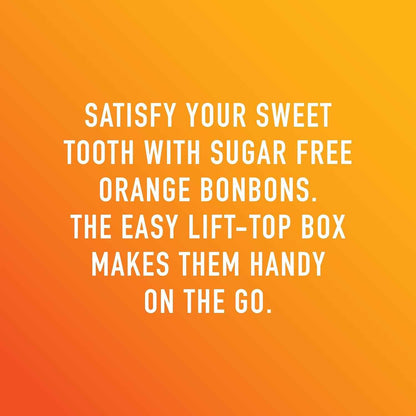 Swiss Imports Orange Sugarfree Candy Bonbons - 1.4oz