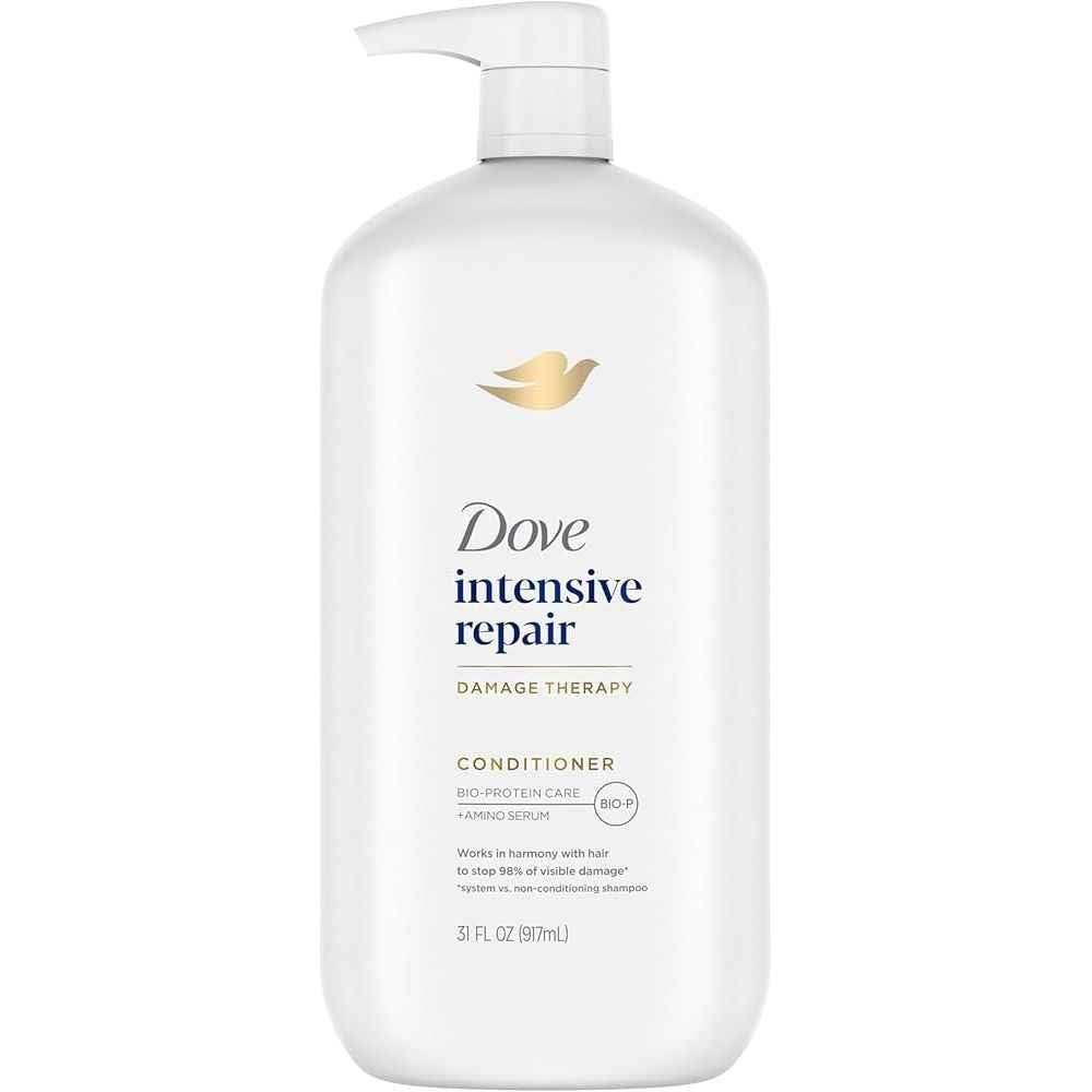 Dove Intensive Repair Conditioner for Damaged Hair, Damage Therapy with Bio-Restore Complex, 28 oz (