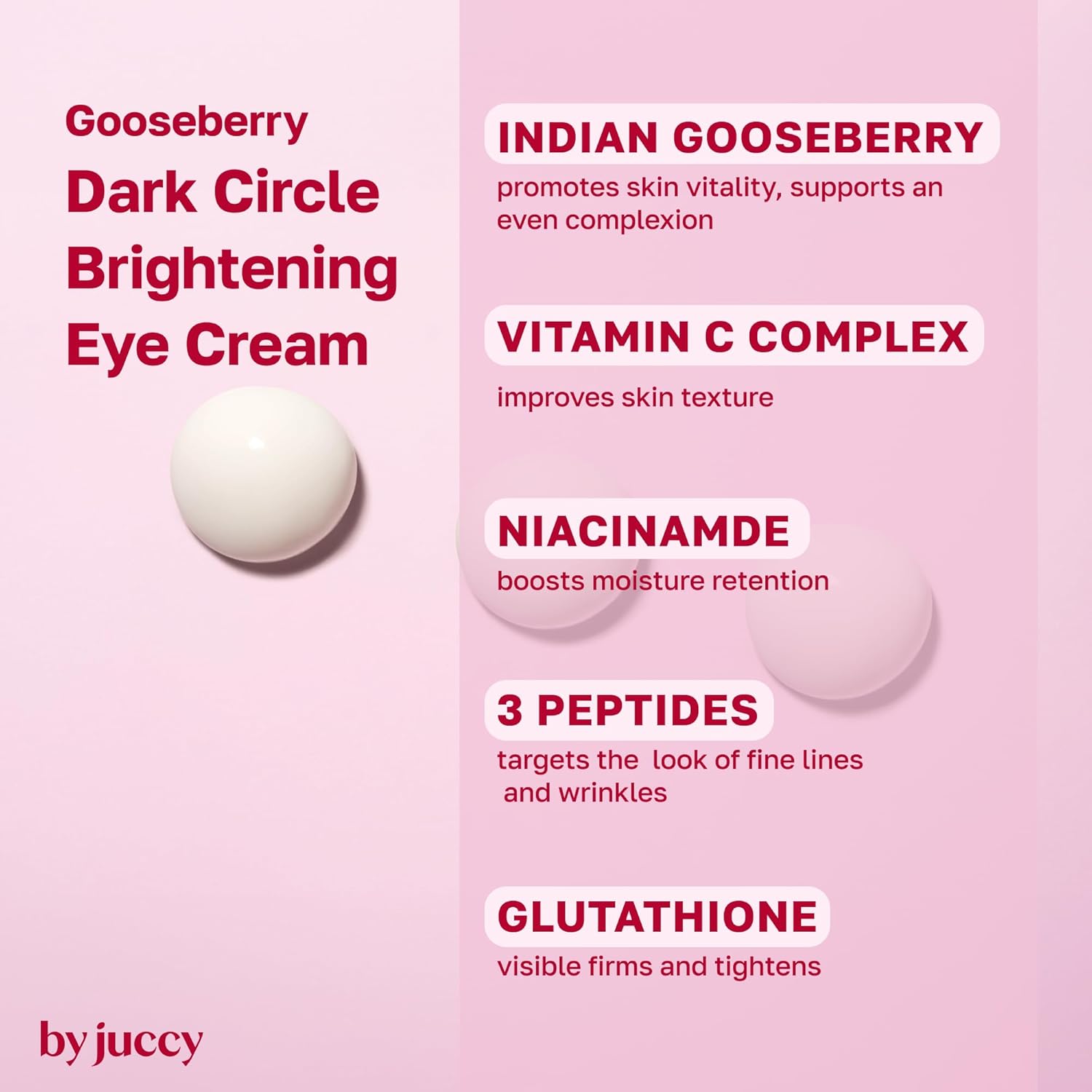 Gooseberry Dark Circle Brightening Eye Cream by AsiaBeautyMall