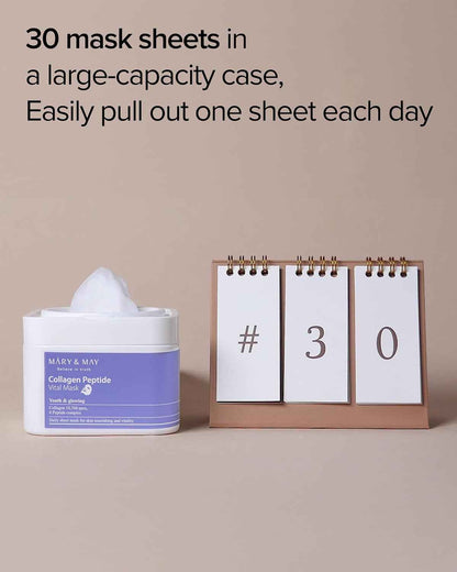 Mary &amp; May Collagen Peptide Vital Mask