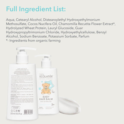 x-Baby Hair Balm Easy Detangling 3+ 250 ml by Damask Rose