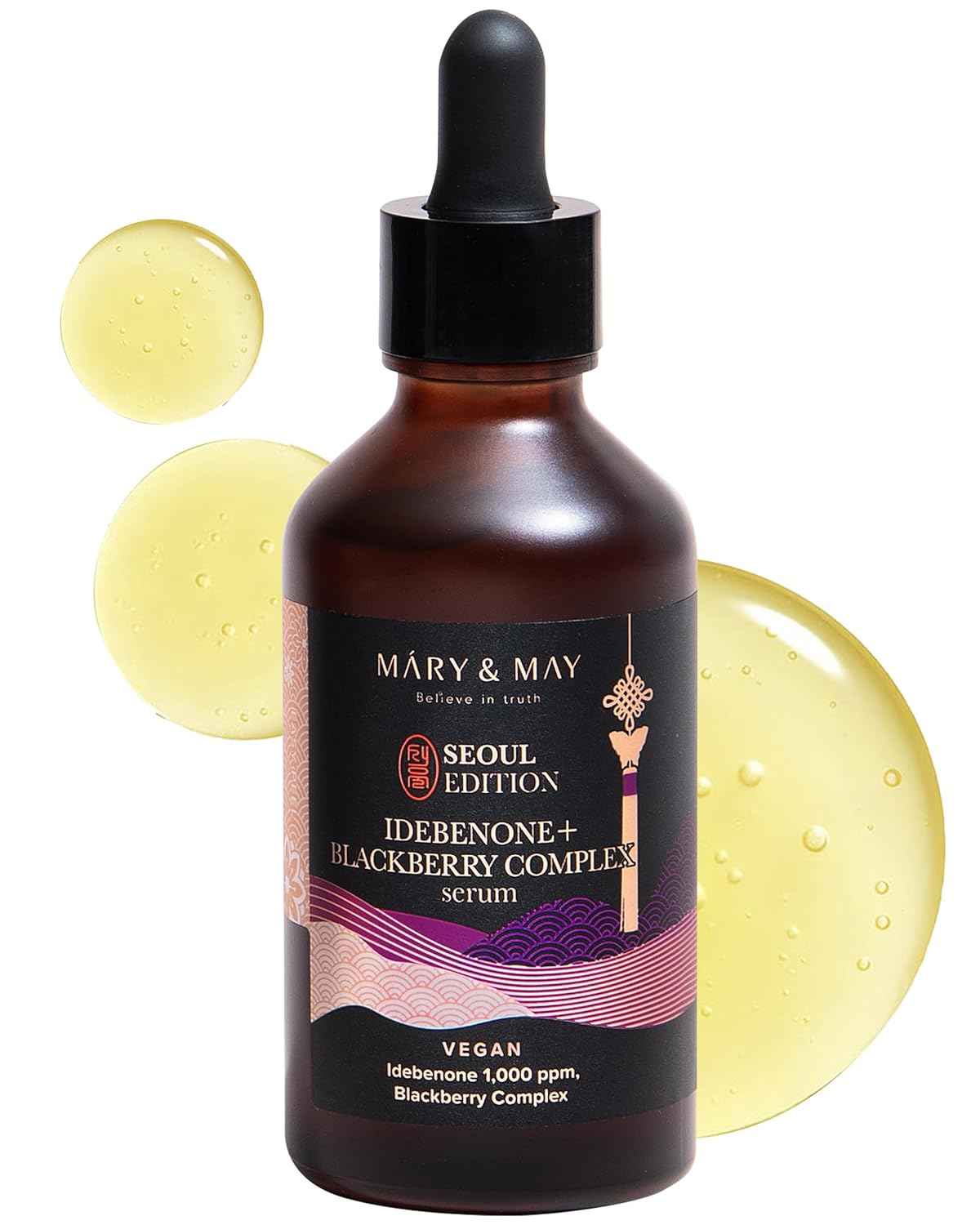 Mary &amp; May Vegan Idebenone+ Blackberry Complex Serum