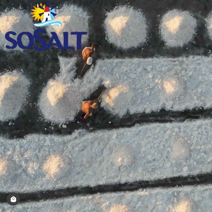 SoSalt, Fine Natural Sea Salt, Sicilian, 27.56 lb (12.5 kg)