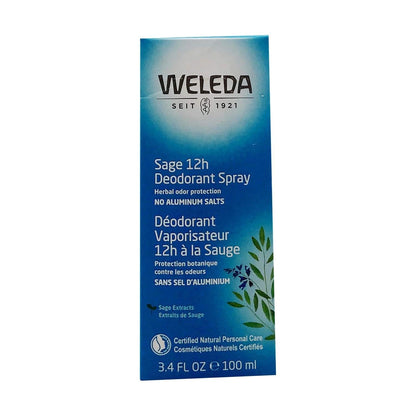 Weleda Sage Deodorant Spray 3.4 oz by Pasteur Pharmacy