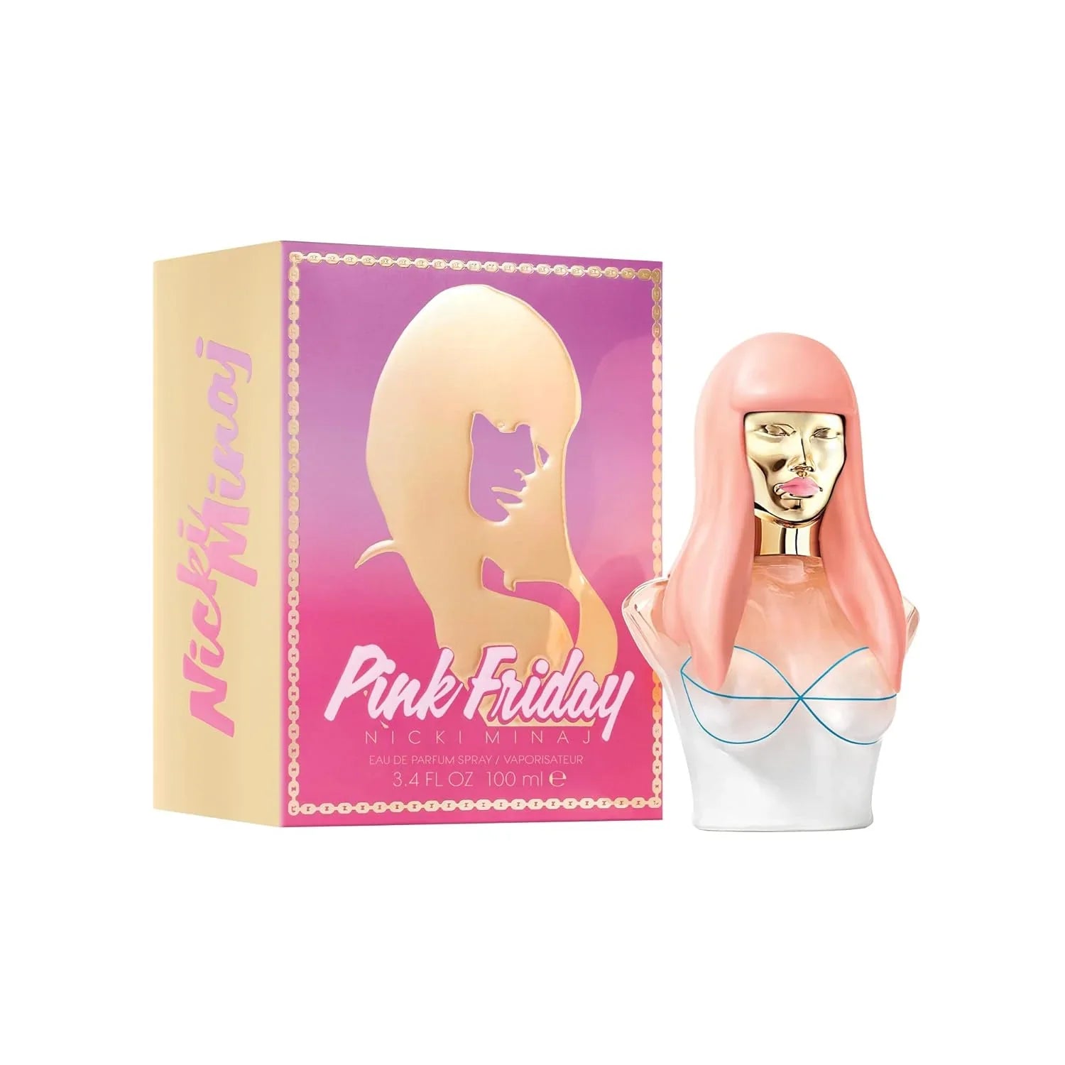 Nicki minaj pink friday eau de parfum women (3.4 oz)