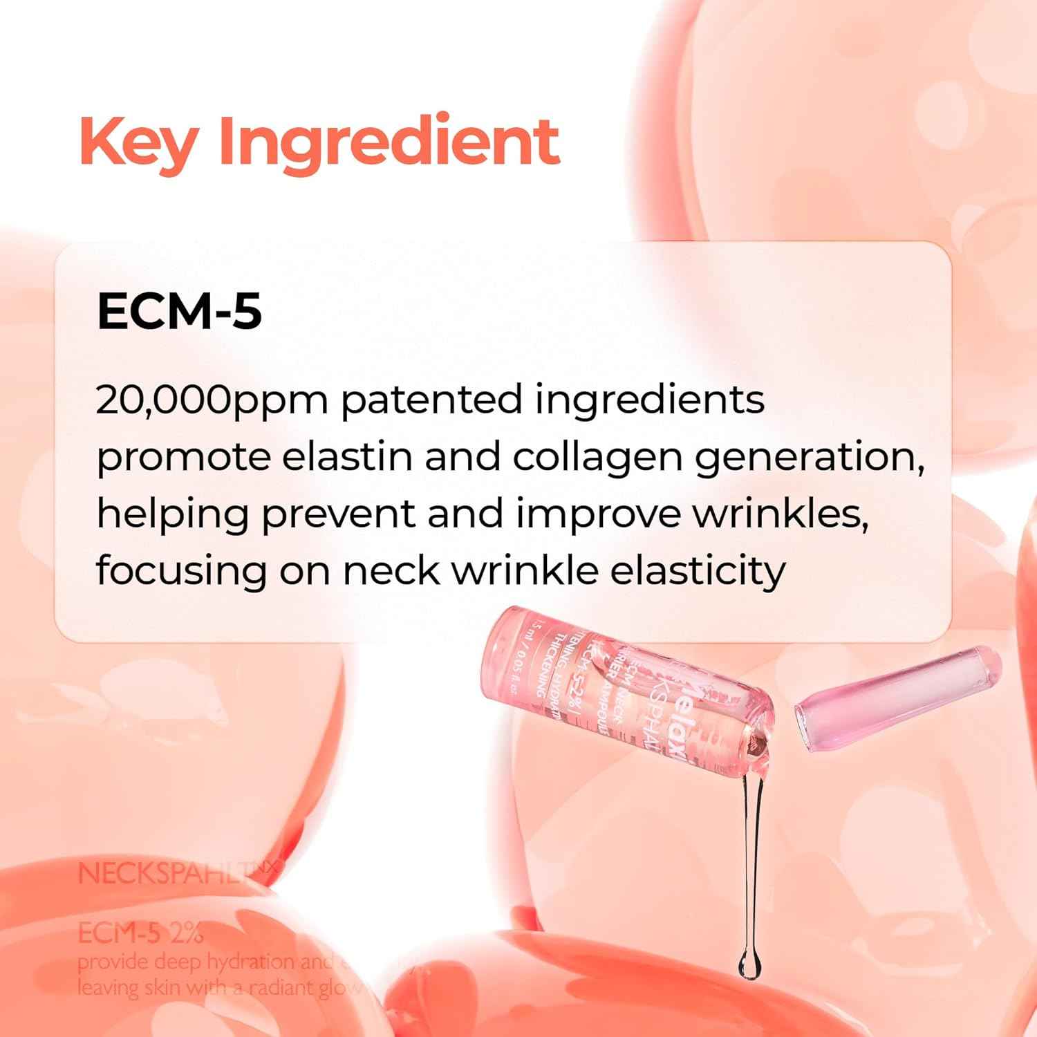 Dr. Melaxin Necksphalt ECM Neck Barrier Ampoule