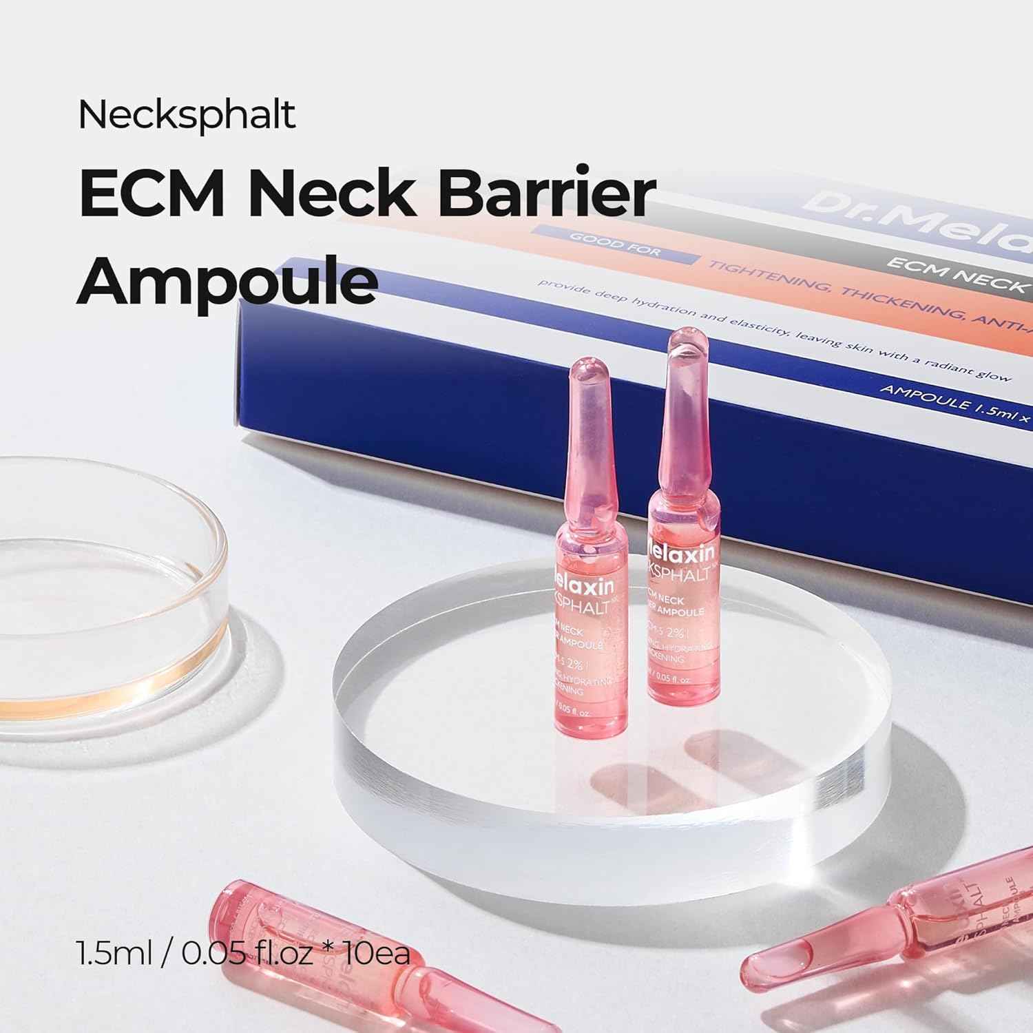 Dr. Melaxin Necksphalt ECM Neck Barrier Ampoule