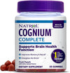 Natrol Cognium Complete Brain Health 100mg Fruit Punch Gummies – 50ct