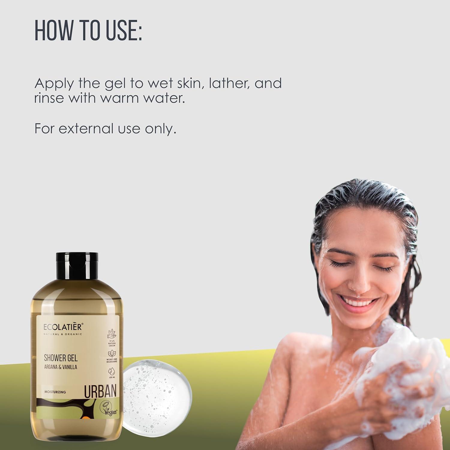 x-Shower Gel Argana &amp; Vanilla by Damask Rose