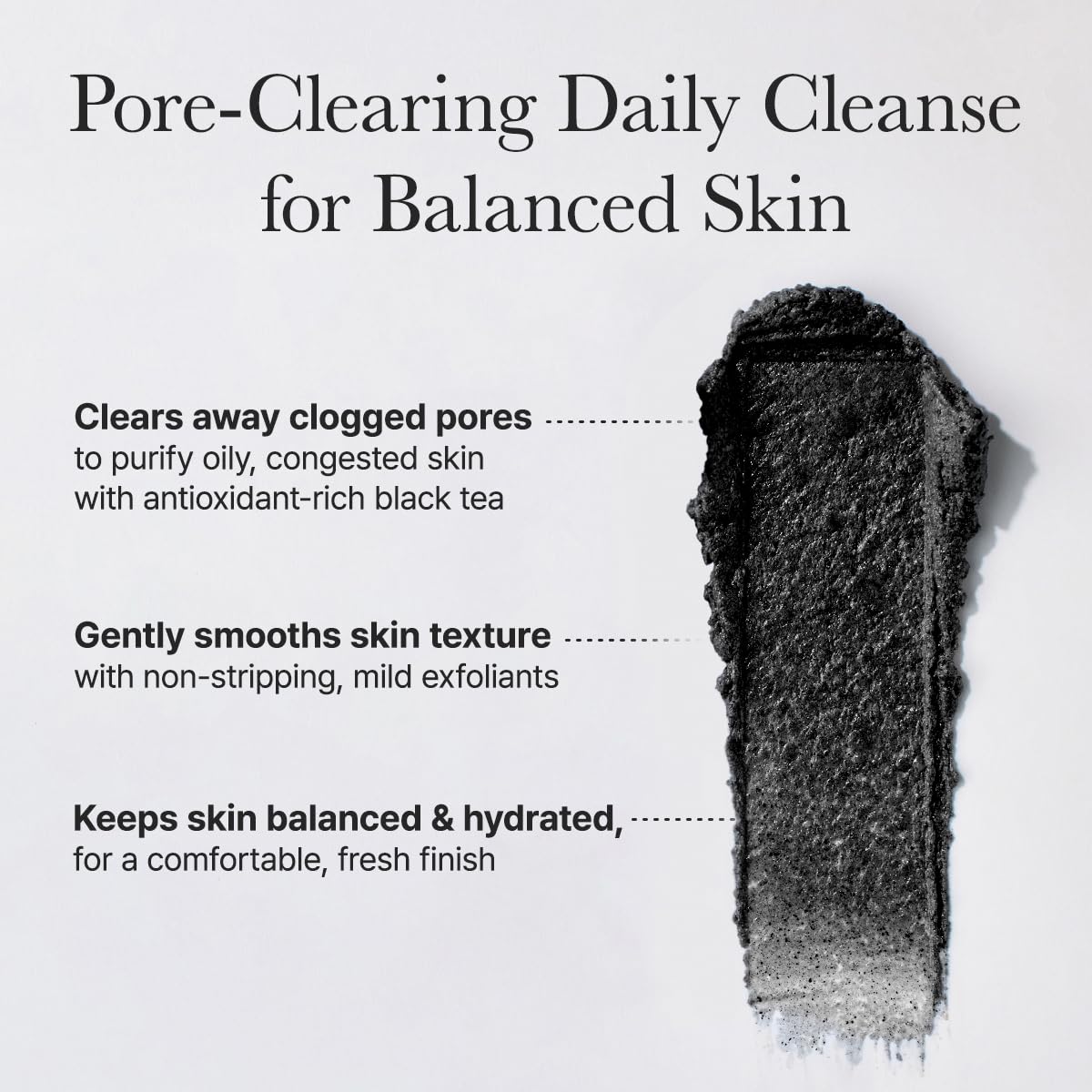Arencia Black Tea &amp; Yuzu Rice Mochi Cleanser  DestGlow