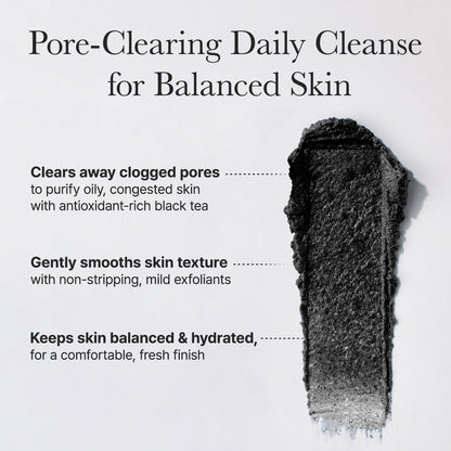 Arencia Black Tea &amp; Yuzu Rice Mochi Cleanser  DestGlow