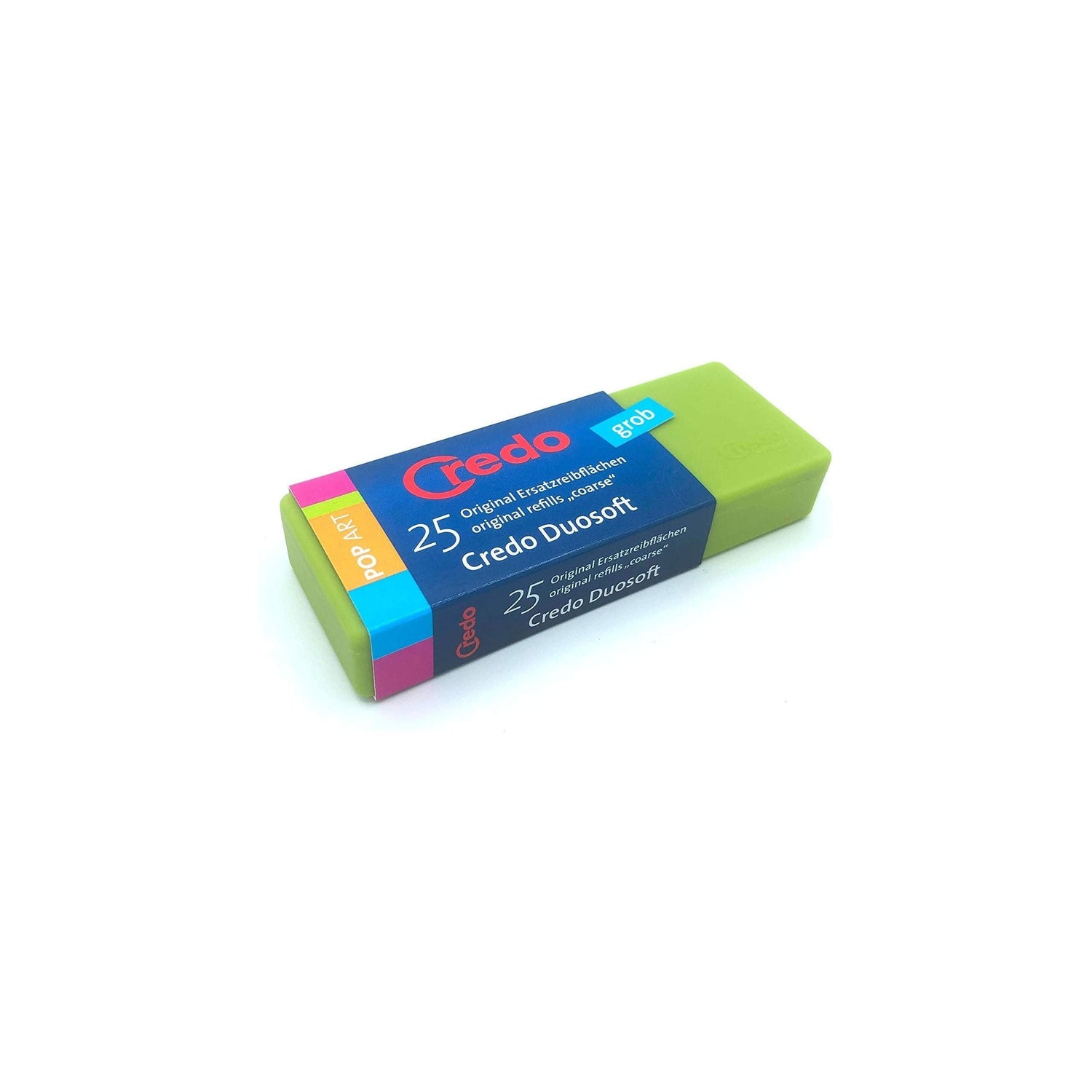 Credo Duosoft Footfile Refill Pads Coarse 25-Pack Box - 16 Oz by Pasteur Pharmacy