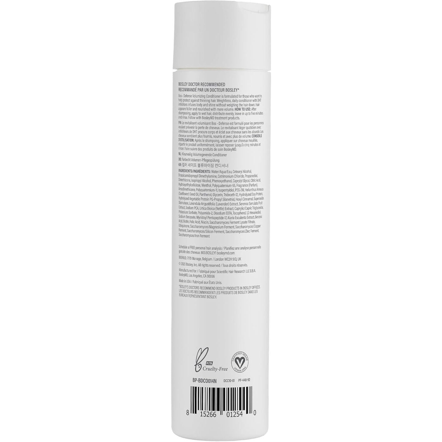 Bosley MD Strengthening Conditioner 300 mL by Pasteur Pharmacy