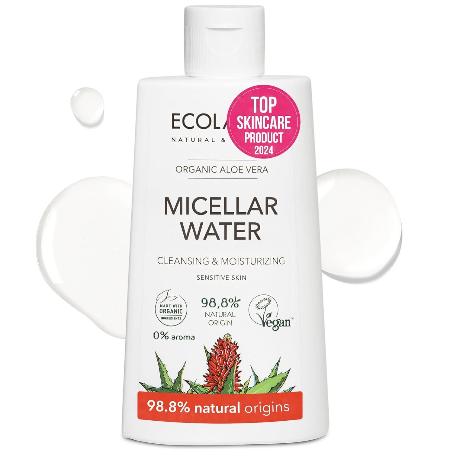 x-Micellar Water Cleansing &amp; Mouisturizing Organic Aloe Vera by Damask Rose