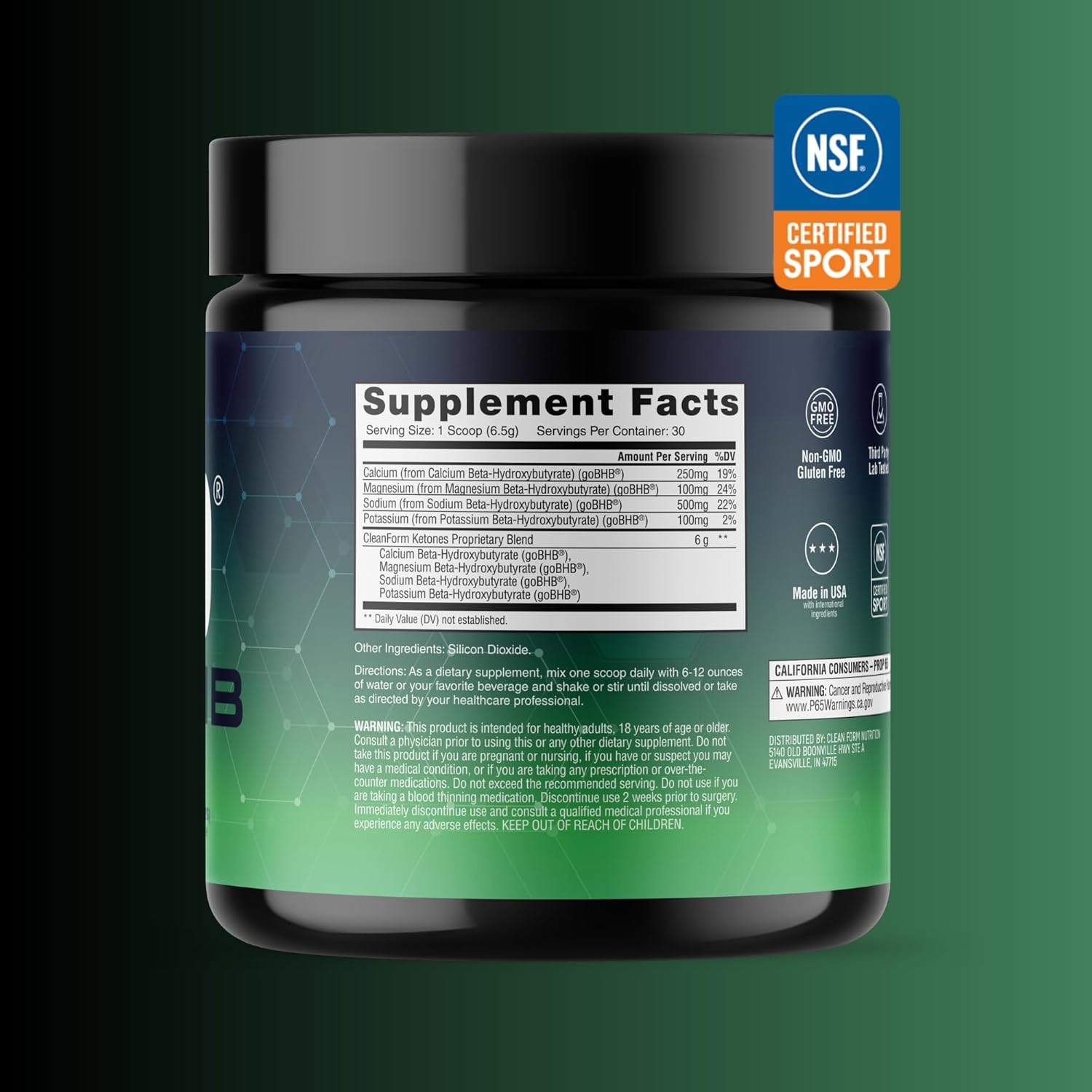 goBHB by CleanForm Nutrition