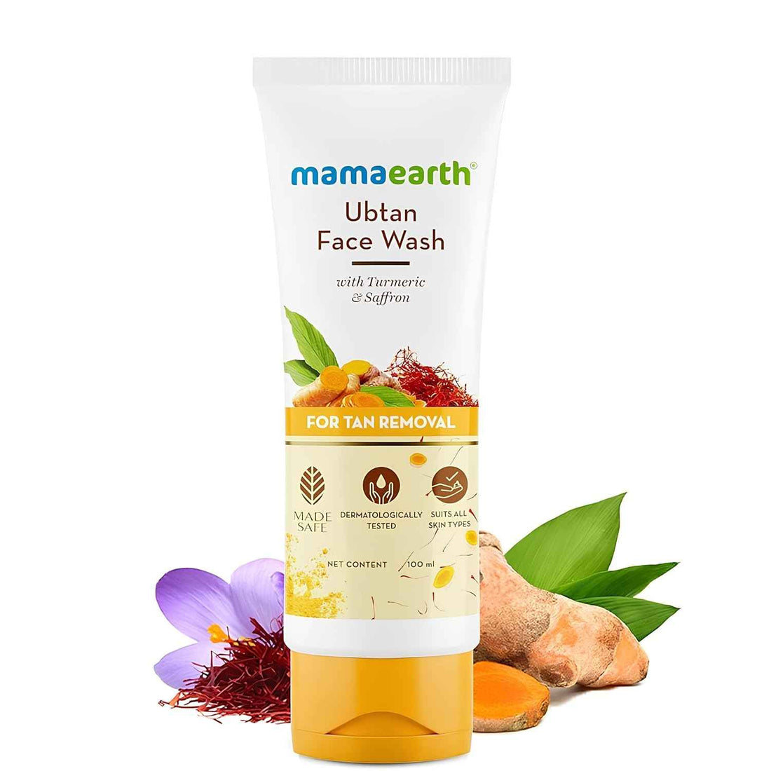 Mamaearth Ubtan Face Wash For Tan Removal