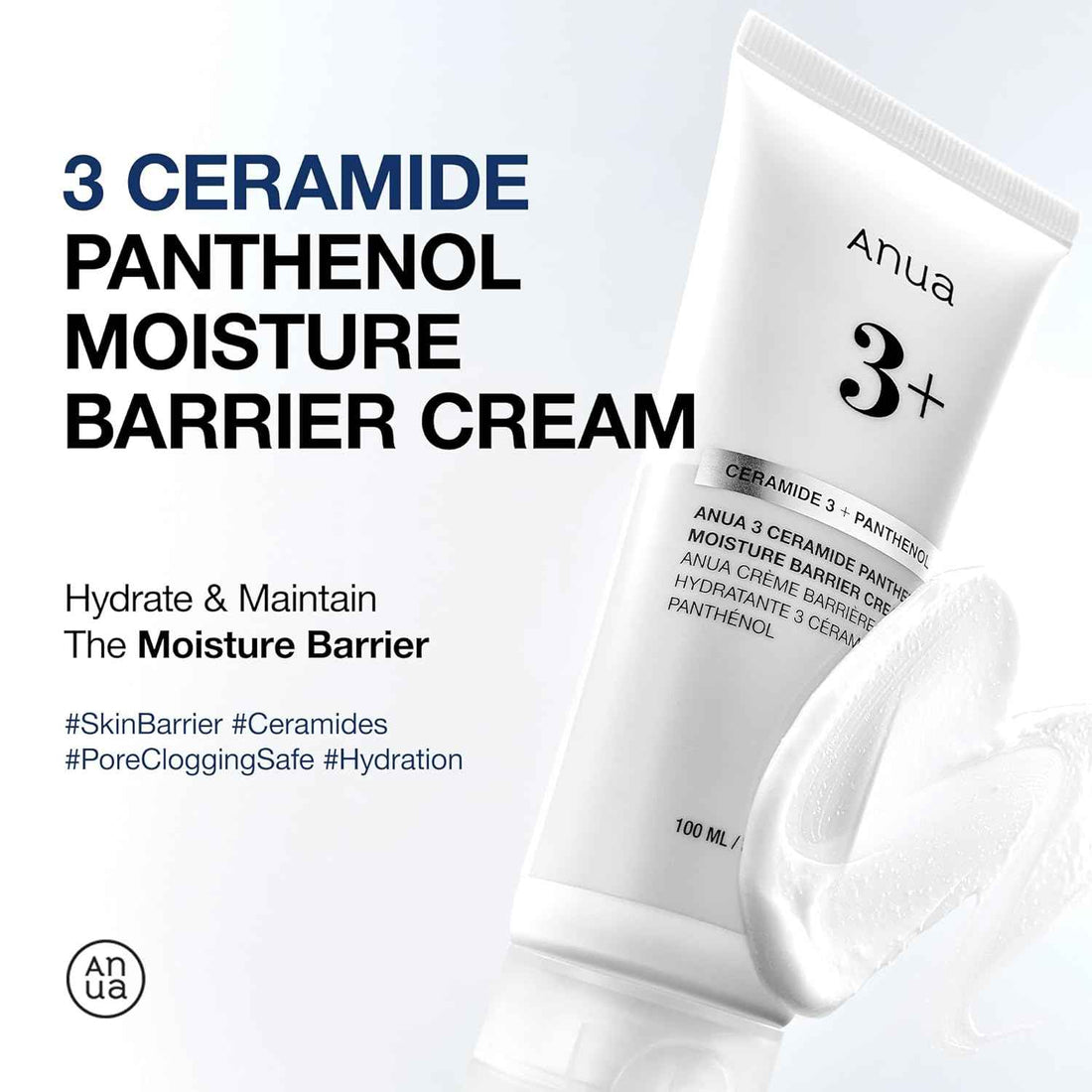 ANUA 3+ Ceramide Panthenol Moisture Barrier Cream