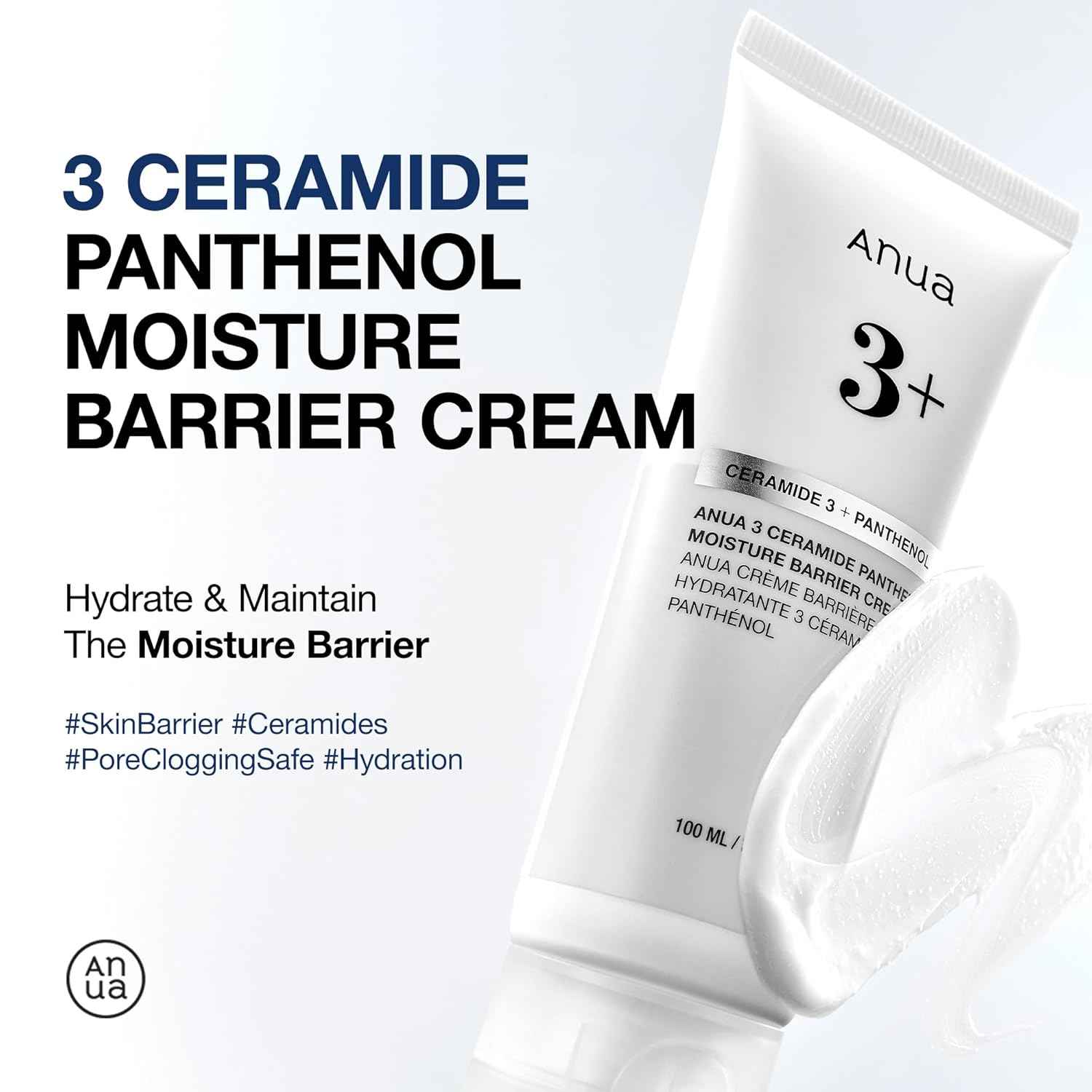 ANUA 3+ Ceramide Panthenol Moisture Barrier Cream