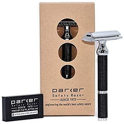 Parker 71R Heavyweight Three Piece Double Edge Safety Razor by Pasteur Pharmacy
