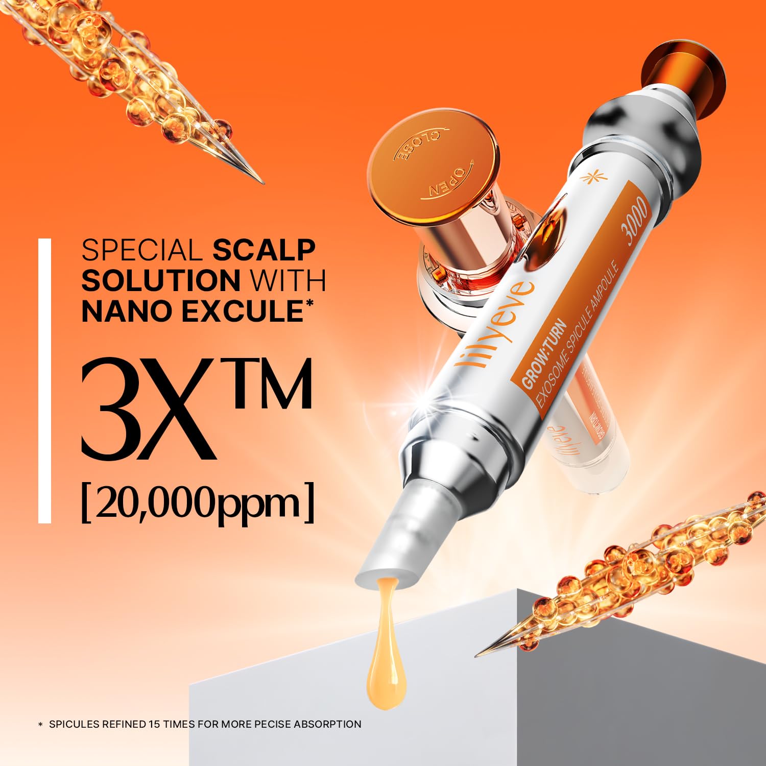 Lilyeve Grow Turn Exosome Spicule Ampoule 3000  DestGlow