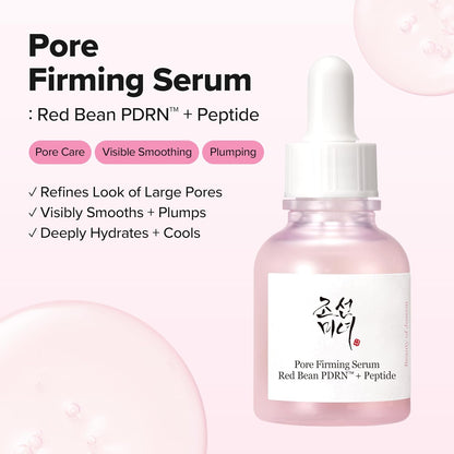 Beauty Of Joseon Pore Firming Serum: Red Bean PDRN + Peptide  DestGlow