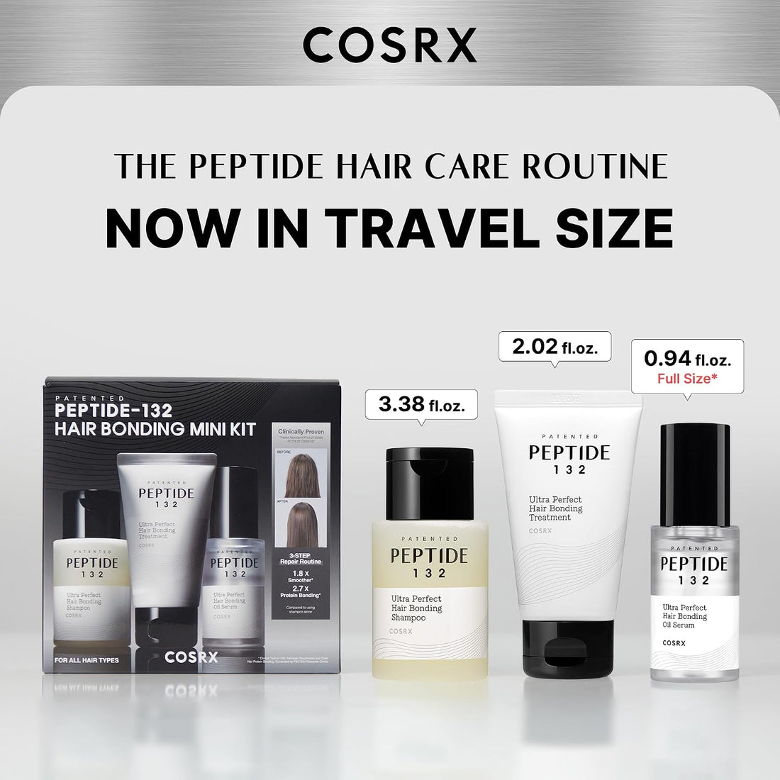 Cosrx Peptide-132 Hair Bonding Mini Kit  DestGlow