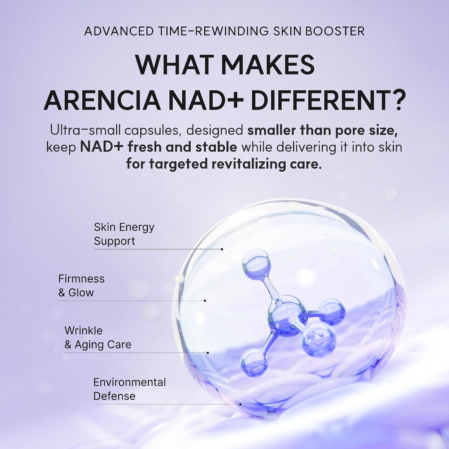 Arencia Nad+ Booster Shot  DestGlow