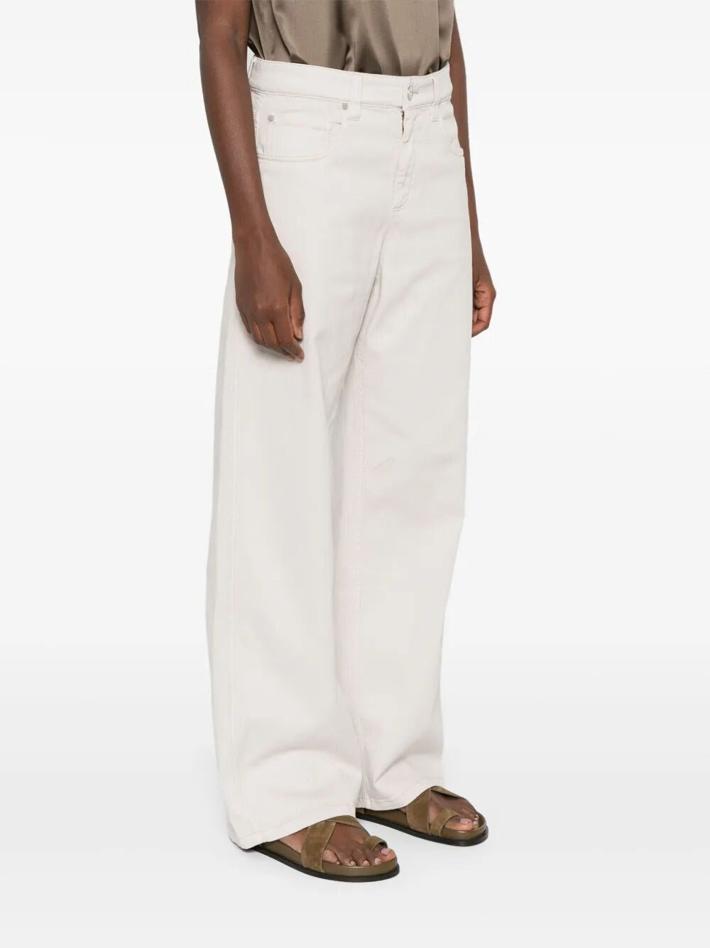 Brunello Cucinelli Women Dyed Pants by Luosophy