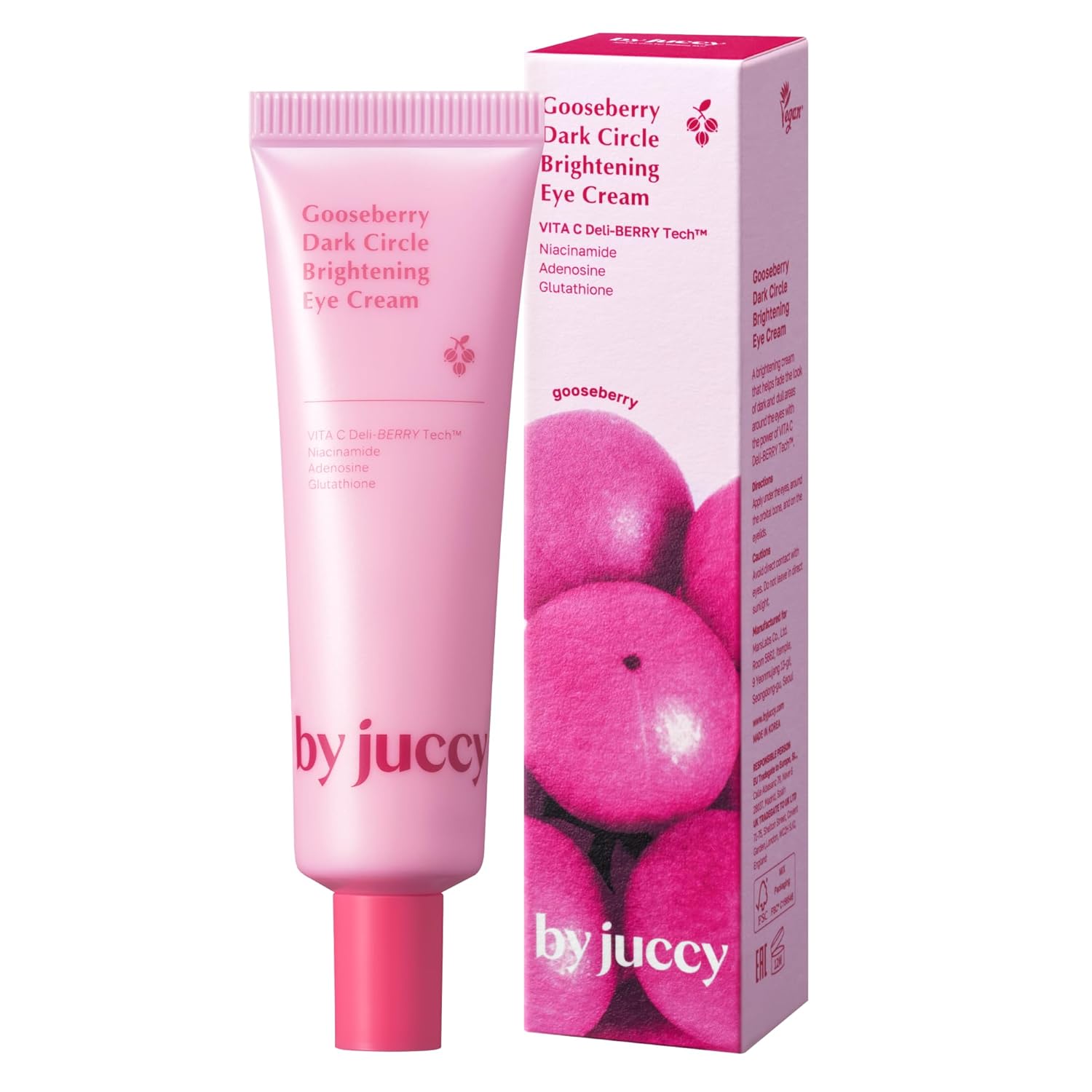 Gooseberry Dark Circle Brightening Eye Cream by AsiaBeautyMall