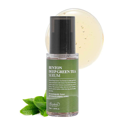 Deep Green Tea Serum 30Ml (1.01 Fl.Oz.)_New - Nourishing &amp; Hydrating Facial Serum for Oily and Sensitive Skin, Skin Soothing