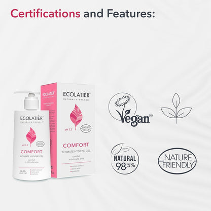 x-Intimate Hygiene Gel Comfort 250 ml by Damask Rose