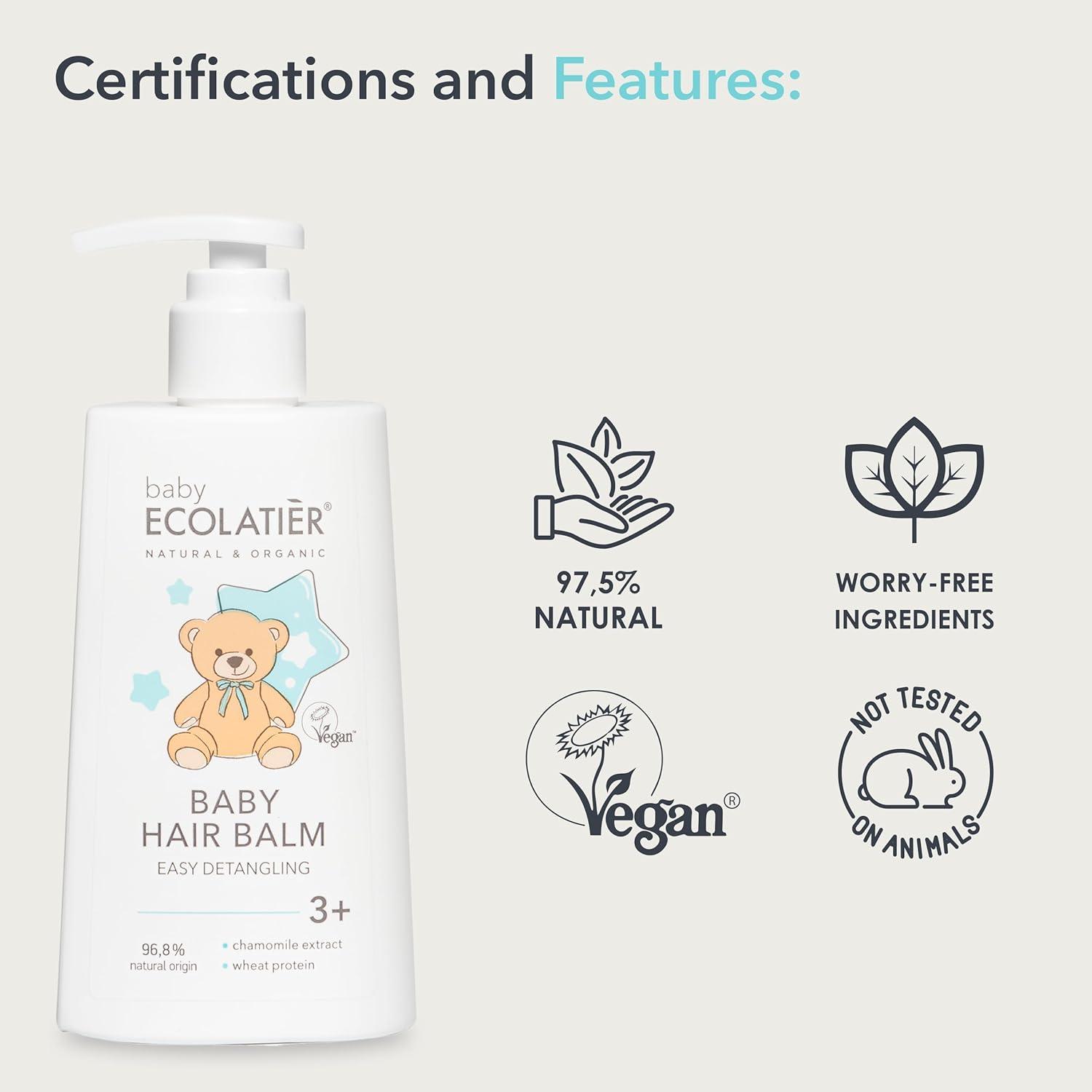 x-Baby Hair Balm Easy Detangling 3+ 250 ml by Damask Rose