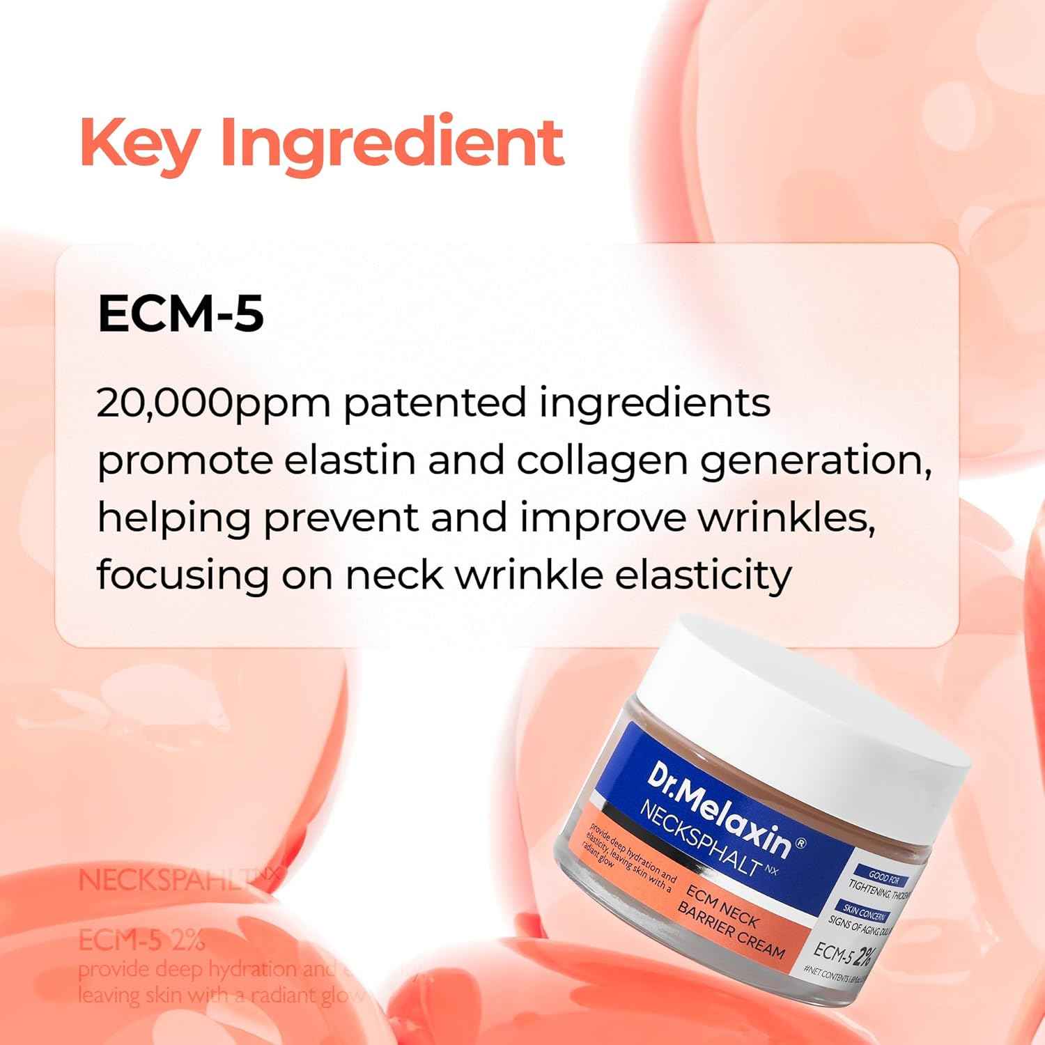 Dr. Melaxin Necksphalt ECM Neck Barrier Cream